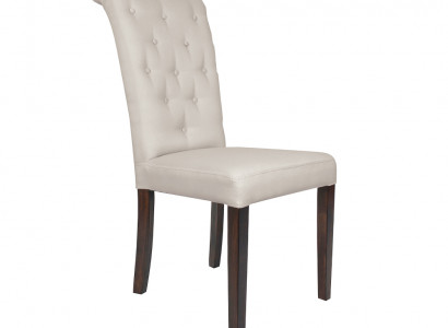 Designer Stuhl Chesterfield Lehnstuhl Polster Stühle Ess Wohn Zimmer Neu